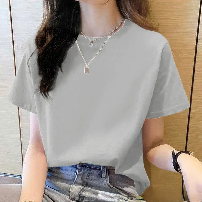 タイダイ柄 ラウンドネック 半袖Tシャツ
