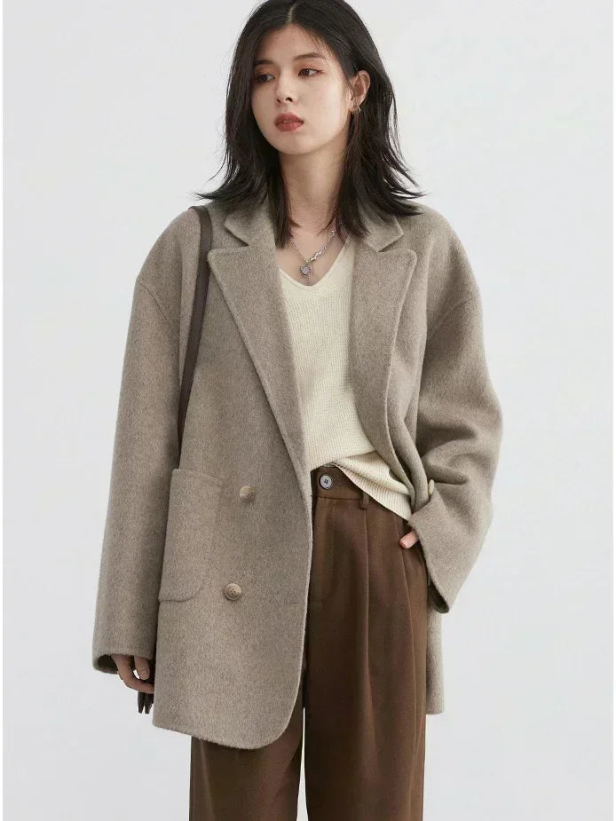 CHIC VEN ウールリバーコート
