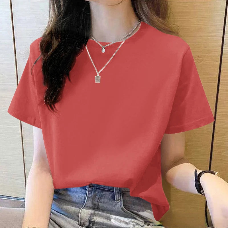 タイダイ柄 ラウンドネック 半袖Tシャツ