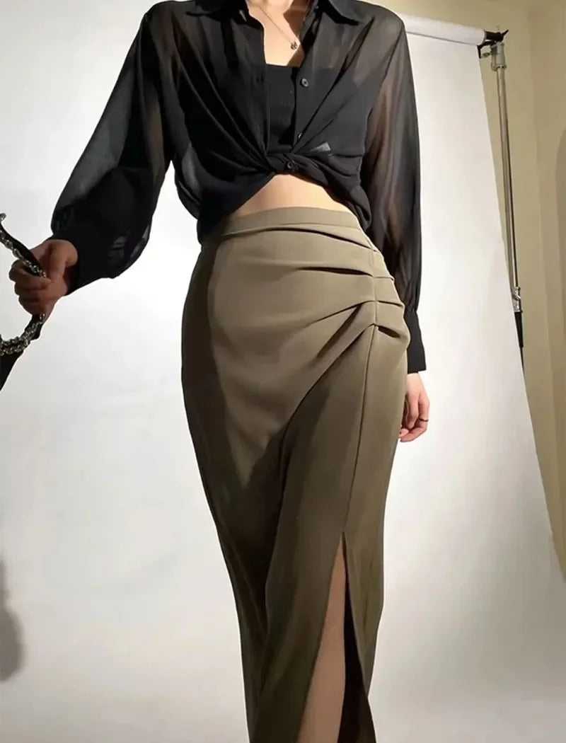 SMVP シアーシフォン 長袖UVカットシャツ