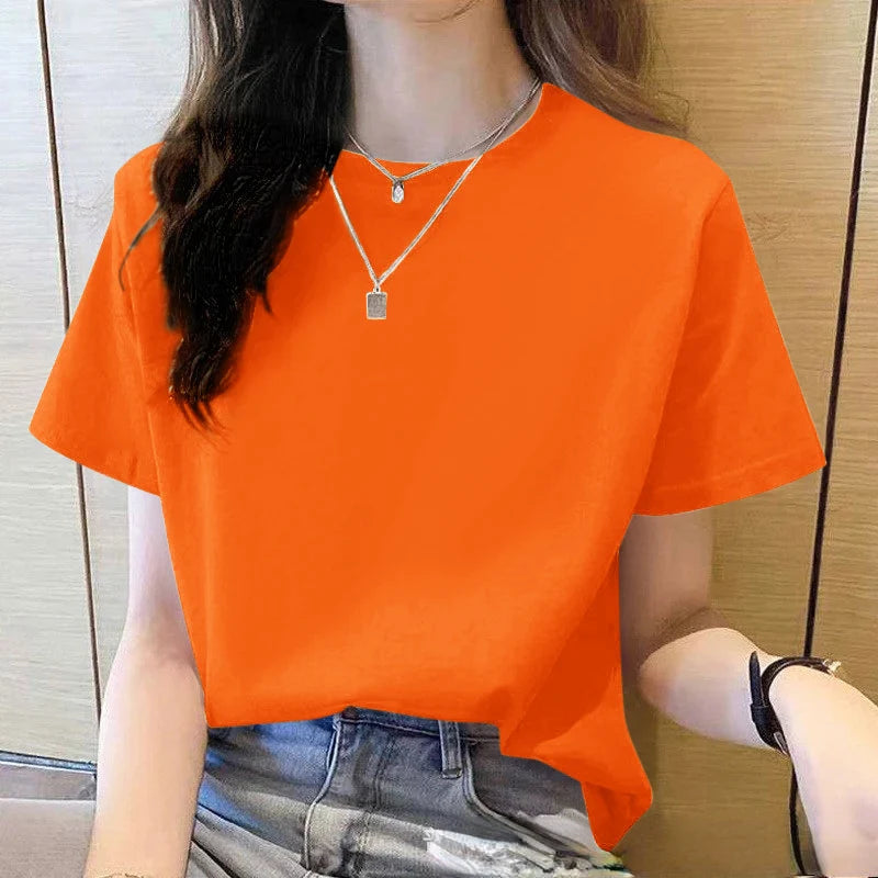 タイダイ柄 ラウンドネック 半袖Tシャツ