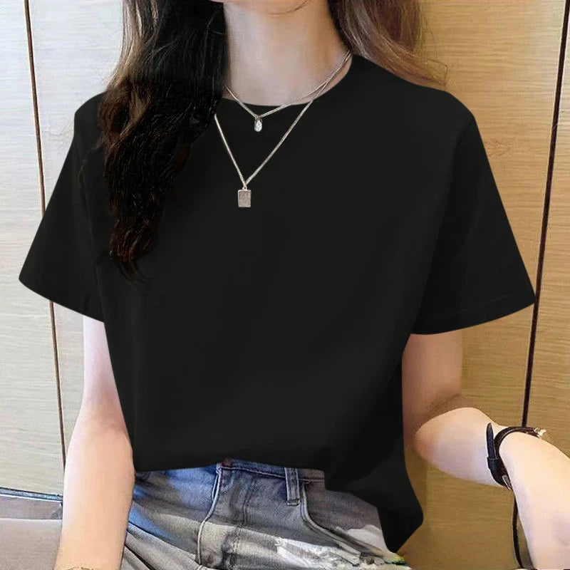 タイダイ柄 ラウンドネック 半袖Tシャツ