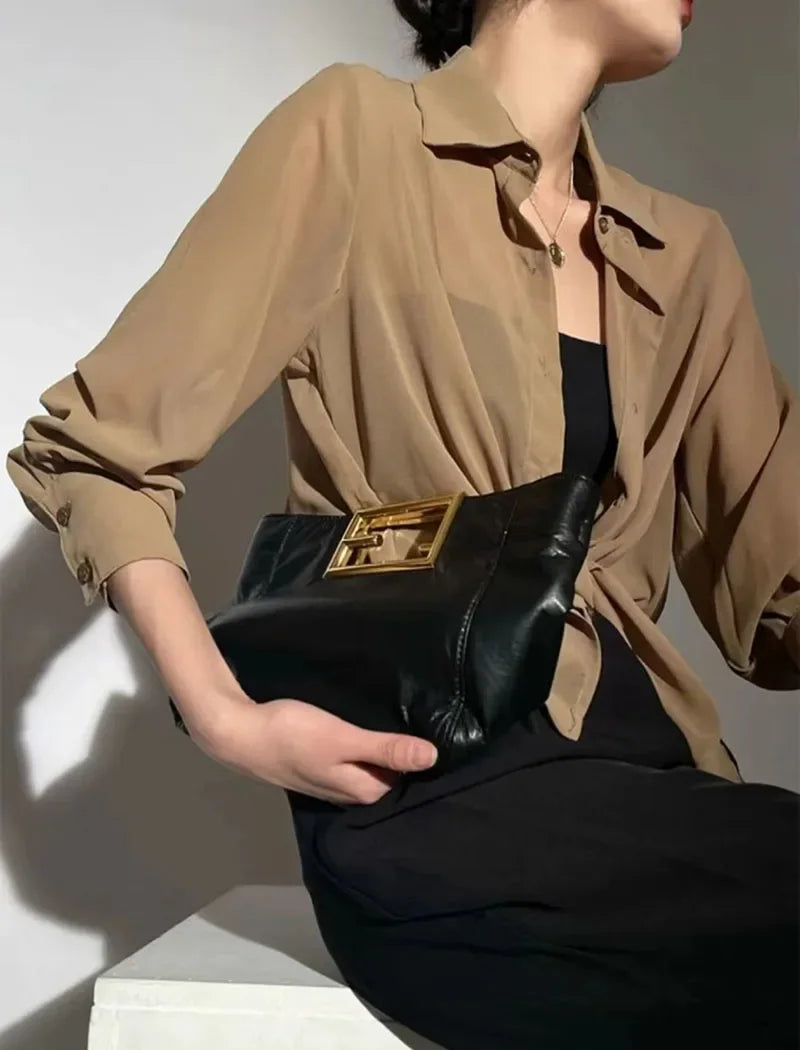 SMVP シアーシフォン 長袖UVカットシャツ