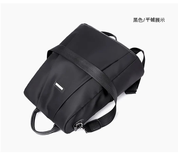 ナイロン 多機能リュック レインカバー付き