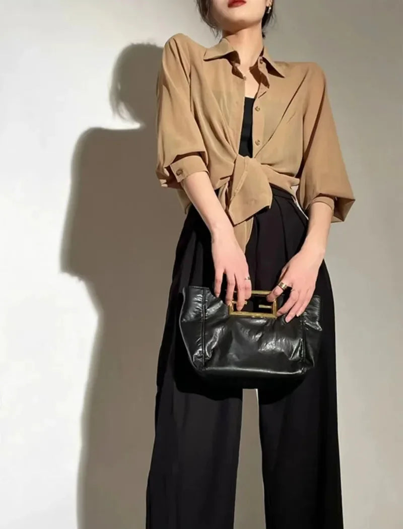 SMVP シアーシフォン 長袖UVカットシャツ