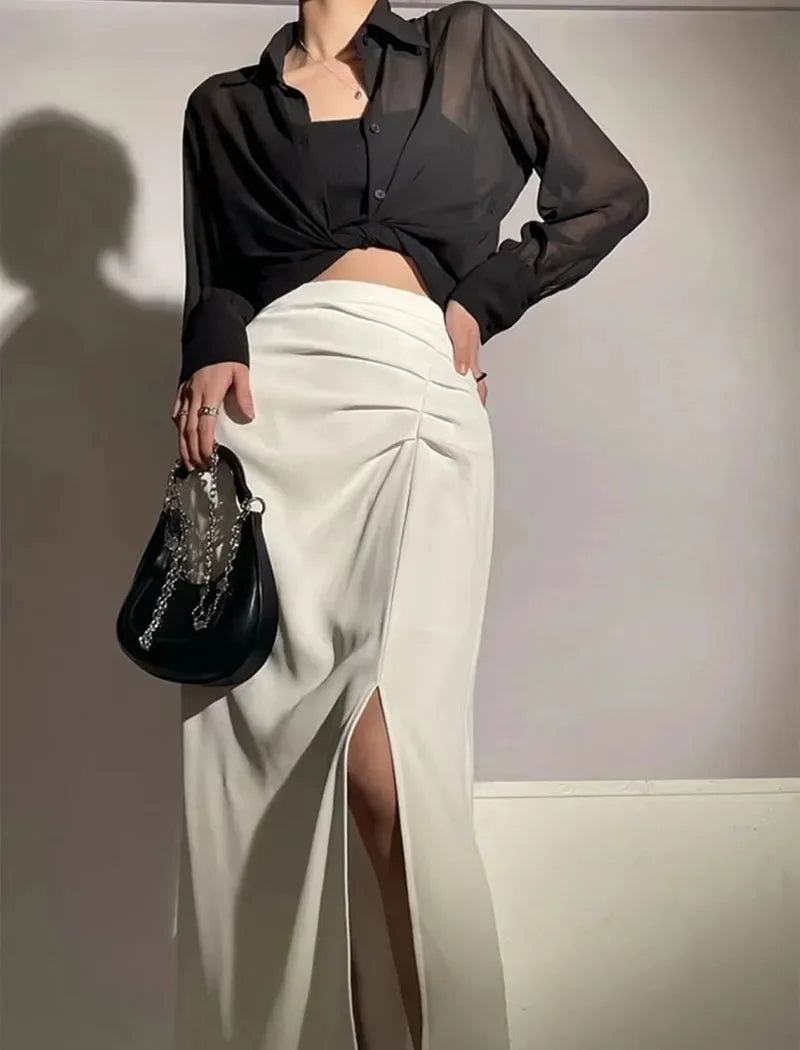SMVP シアーシフォン 長袖UVカットシャツ