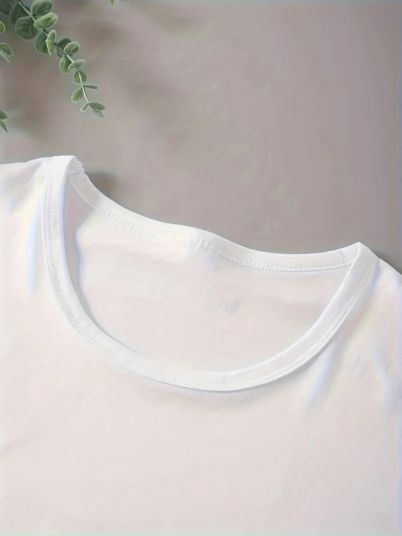 アップリケ キャラクタープリント 半袖Tシャツ
